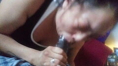 She loves sucking dick...so much Thumb