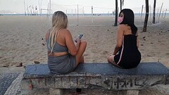 Sacanagem em Copacabana Novinha Lunna Real e Monique Lopes com Dj Jump Thumb