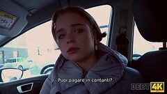 DEBT4k. Chick ha un prestito, quindi perch&eacute_ chiede a uno sconosciuto di coprirlo per fare ses Thumb