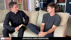 Hot priest licks and fucks y. jock bareback Thumb