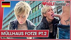 After sucking his dick, MILF Vicky has to offer her wet pussy to the MILF Hunter! I banged this MILF Thumb
