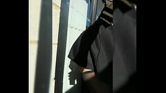 Fucking my dildo outside neighbor'_s house Thumb