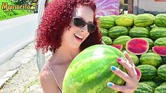 MAMACITAZ - #Elisa Odiosa - Sexy Redhead Latina Rides Cock On A Sunny Afternoon Thumb