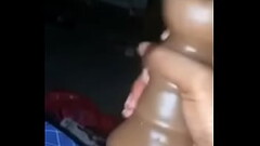 Testing out my new pocket pussy Thumb
