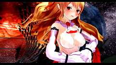 two whores shake their breasts to the music Thumb