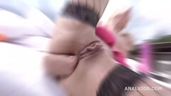 DAP Destination Sara Slave Balls Deep Anal, DAP, Gapes, Creampie and Swallow GIO1457 Thumb