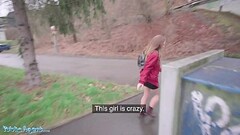 Public Agent Spanish Punk babe Venom Evil fucked in public Thumb
