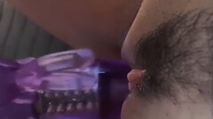 Waiting for a good cock I spread my pussy with a dildo .... Thumb