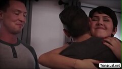 TS Daisy handles riding dudes bigcock Thumb