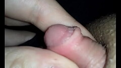 Transman Jerkin His Clit Thumb