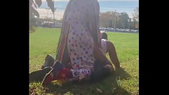 Gibby The Clown fucks milf next to highway Thumb
