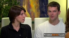 Swingers have such fun in a doctor role play with oral sex Thumb