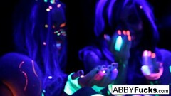 Black Light Rainy Night with Abigal Mac &amp_ Ava Addams Thumb