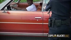 Black driver is apprehended by the horny MILF patrol for high speed. Thumb