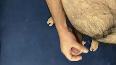 hairy Old man masturbating Thumb