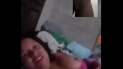 Se saborea mi leche en video llamada Thumb