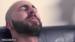 Muscular men (Logan Styles, Gabriel Wood) try anal for first time - Men.com Thumb