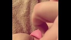 Wife playing with her self Thumb