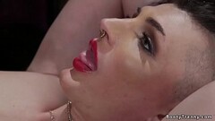 Bound shemale anal fisted and banged Thumb