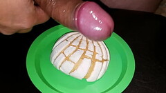 Cumming on my sweet mexican bread. Delicious. Thumb