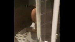 fucked from behind in a public toilet Thumb