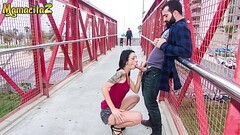 MAMACITAZ - Exhibitionist Couple Risk To Get Caught Having Sex In Public (Alice Blues &amp_ Miguel Z Thumb