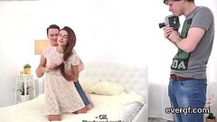 Poor guy allows slutty friend to pound his gf for hard cash Thumb
