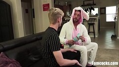 step Dad Dresses Up As The Easter Bunny To Put An Egg Up Ass Thumb