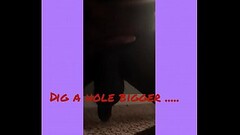 On my knees dick in my ass Thumb