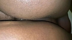 Hitting it from the side Thumb