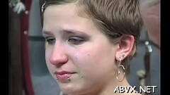 Babe fondles and fingers herself in . Thumb