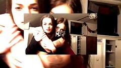Two sexy brunette emotional shawtys stay motherfuckin freaky biatch Thumb