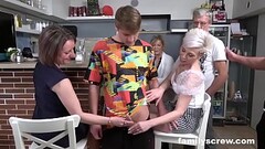 Family Deflowers Virgin Son in a Bar Thumb
