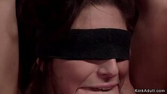 Brunette beauty anal fucked in bondage Thumb