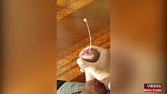 SlowMo cumshot young bald cock Mikel Prado - Dick Evolution Thumb
