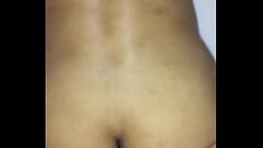 Slim Japanese twink taking my bare white cock Thumb