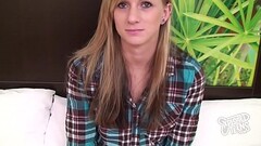 brand new blonde 18 yr old gets creampied Thumb