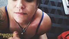 Hot Girl suck her boyfriends best friend!! Thumb