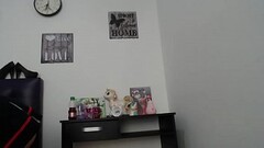 Racy Teen Stuff Vibrator in her Panty Firmly On Webcam - Broadcast from Botswana Thumb