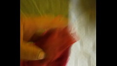 Paja con el calz&oacute_n de mi esposa Thumb