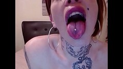Slutty English whore sucking cock and dirty talk Thumb