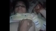 Indian bhabhi boobs pressed by her husband Thumb