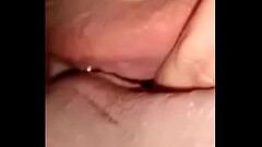 Wet pussy fingering Thumb