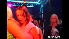 Strumpets found tiny dick in club Thumb