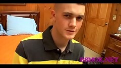 Homo smokes while having joy Thumb