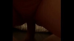 Sloppy teen pussy riding my cock for a quickie Thumb