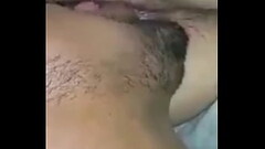 Chupando e me lambuzando na buceta da esposa Thumb
