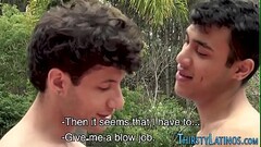 Latino lover riding cock bareback Thumb
