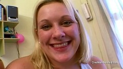 Boyfriend watches his chubby wife getting banged by a skinny guy Thumb