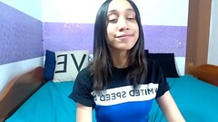 Racy Amateur Girl Rubbbing Her Pussy Firmly On Webcam Thumb